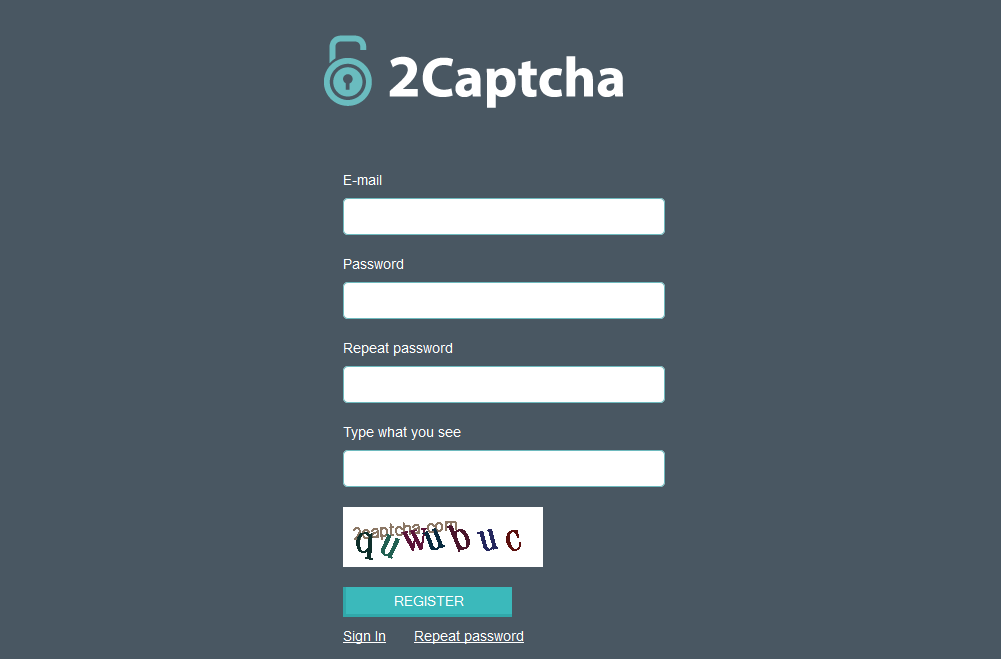 Защита форм картинкой captcha