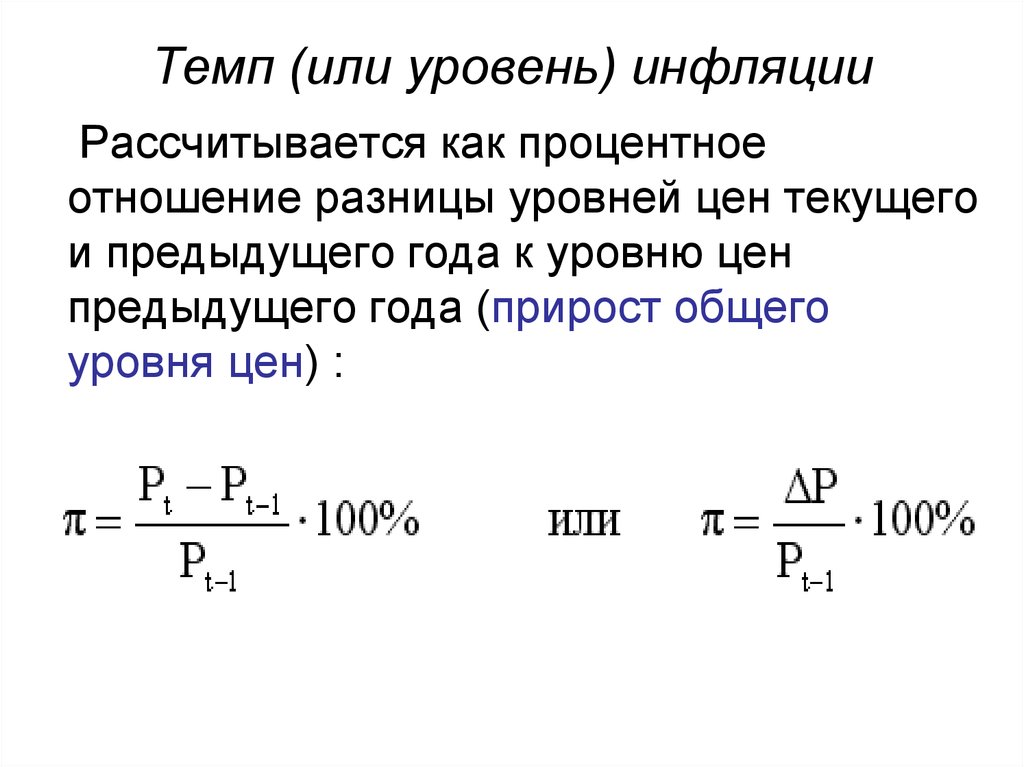 Средняя величина инфляции за весь срок реализации инвестиционного проекта формула