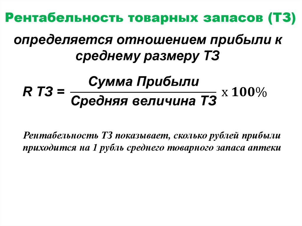 Рентабельность продукции показывает