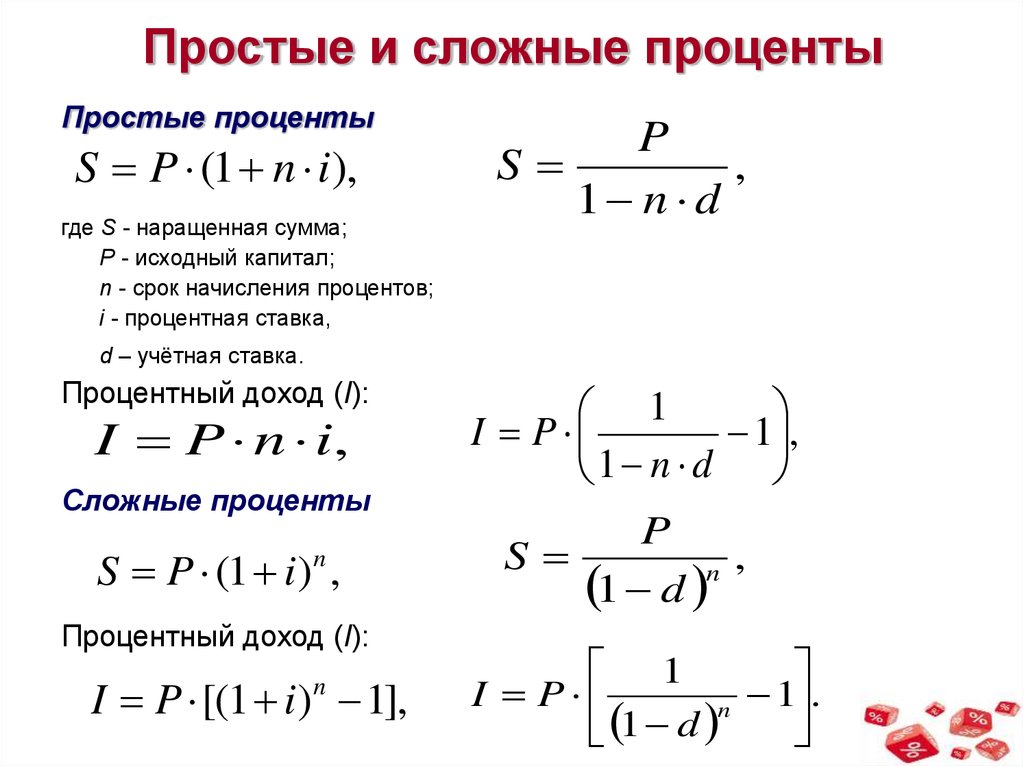 Смешанная схема сложных процентов