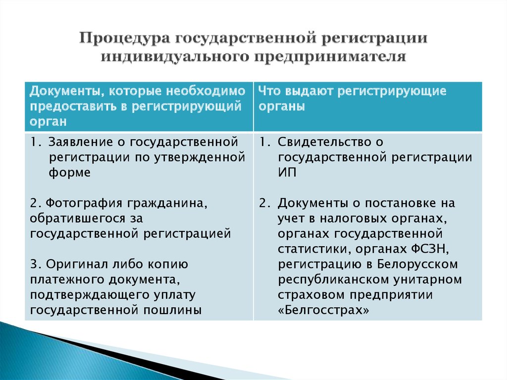 План открытия ип обществознание