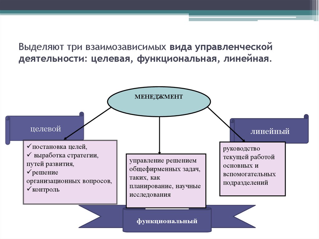 Общий и функциональный менеджмент и проект менеджмент