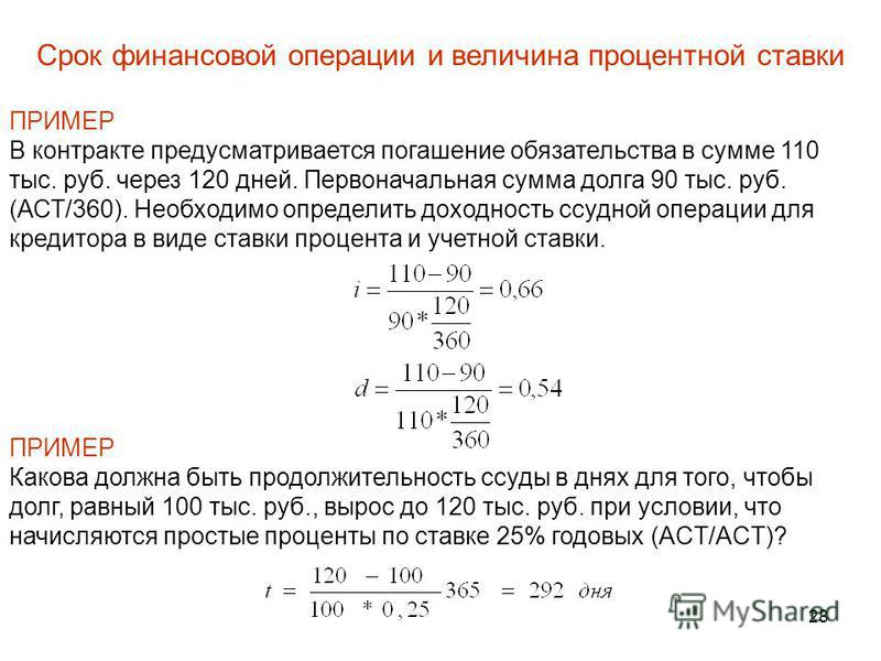 Величина процента