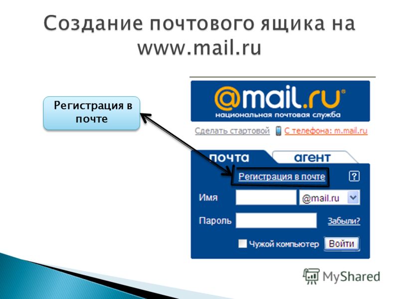 Почта без регистрации