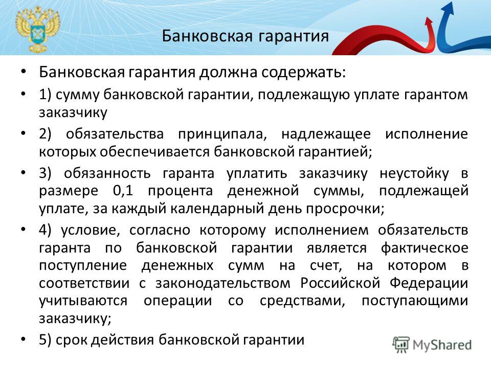 Банковская гарантия презентация