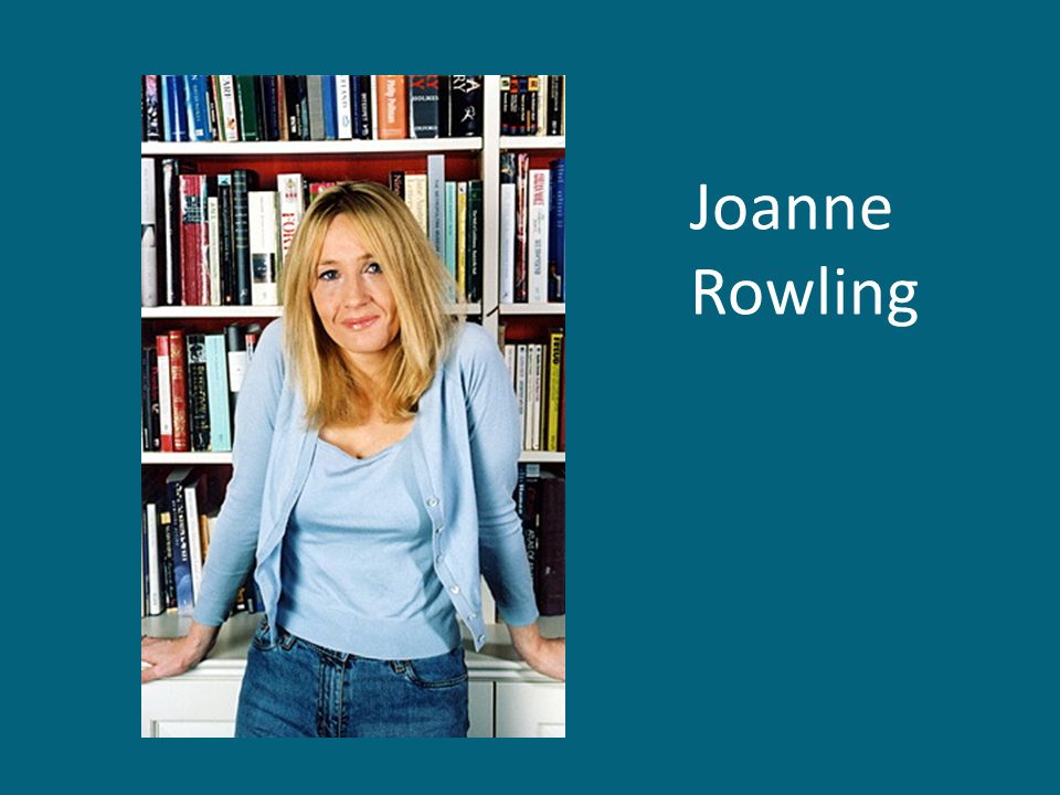 Joanne rowling презентация на английском