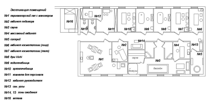 Помещения в соответствии с. Экспликация помещений медицинского центра. Кабинет массажа оснащение схема. Массажный салон план здания. Схема помещения массажного салона.