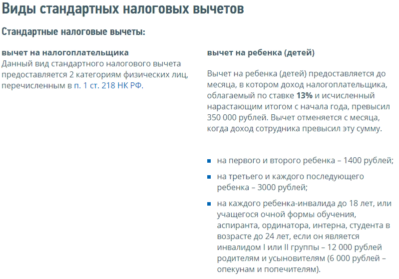 Предел по вычетам по ндфл в 2024. Налоговый вычет на детей. Вычет на детей по НДФЛ. Налоговый вычет за несовершеннолетнего ребенка. Вычет на ребенка инвалида.