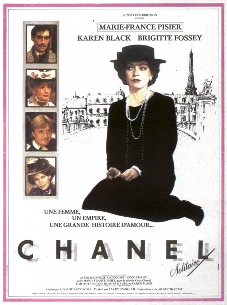 Постер фильма «Одинокая Коко Шанель»