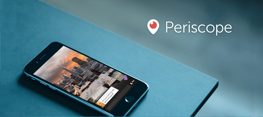 Periscope apps to stream video live