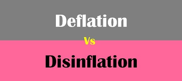 deflation vs disinflation