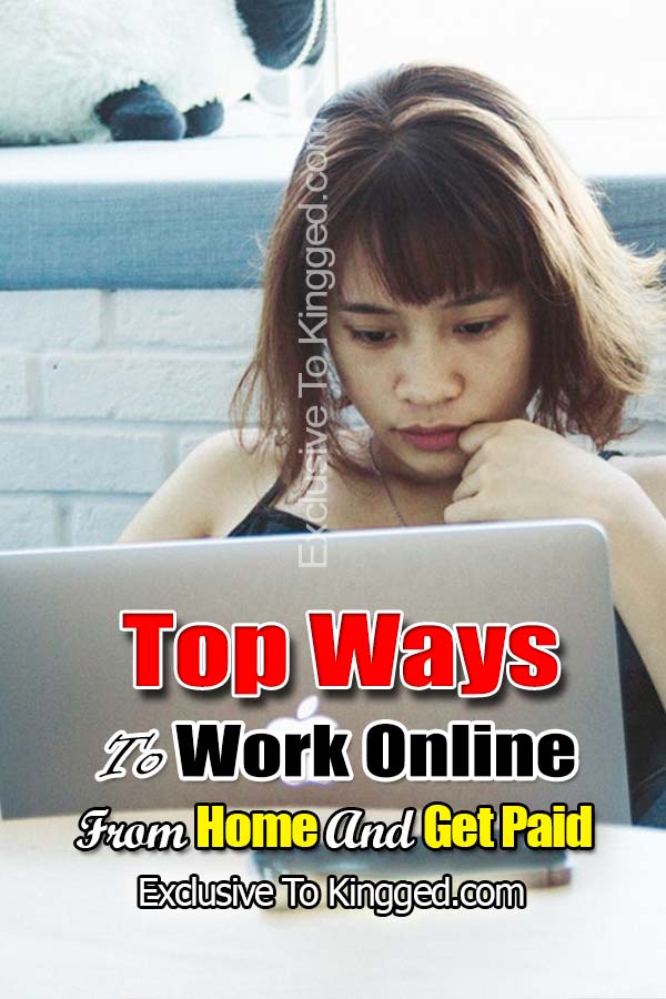 work online from home and get paid