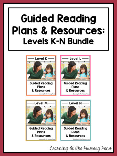 https://www.teacherspayteachers.com/Product/Guided-Reading-Activities-and-Lesson-Plans-Levels-K-Through-N-BUNDLE-2845580