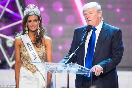 Дональд Трамп и Мисс Америка–2013