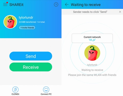 iphone to android transfer app-SHAREit