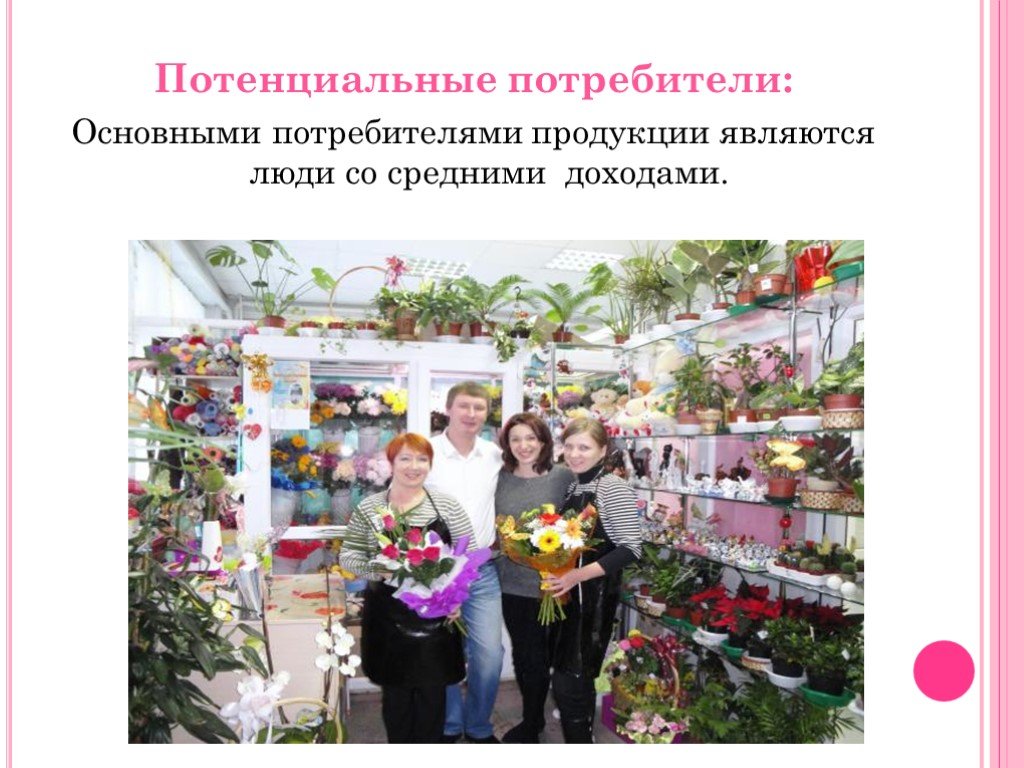 Презентация цветочного магазина. Презентация магазина цветов. План цветочного магазина. Проект на тему магазин цветов. Потребители цветочного магазина.