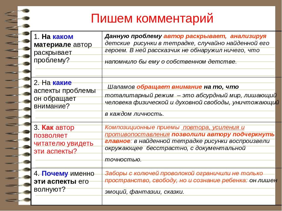 Комментарии к проекту