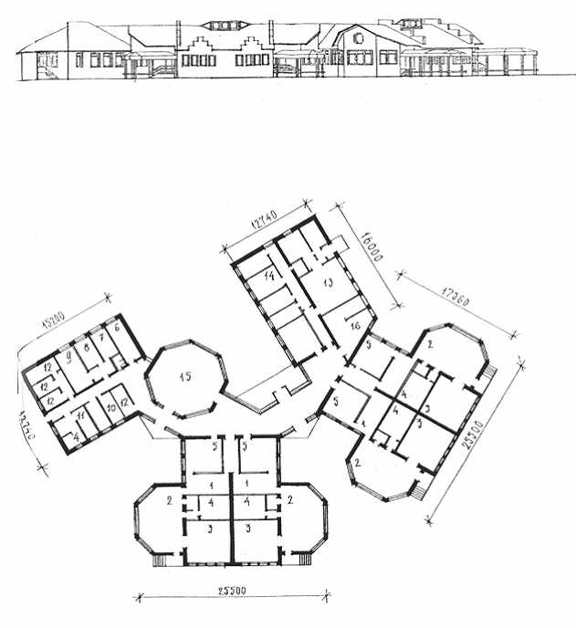 Проект детского сада чертежи
