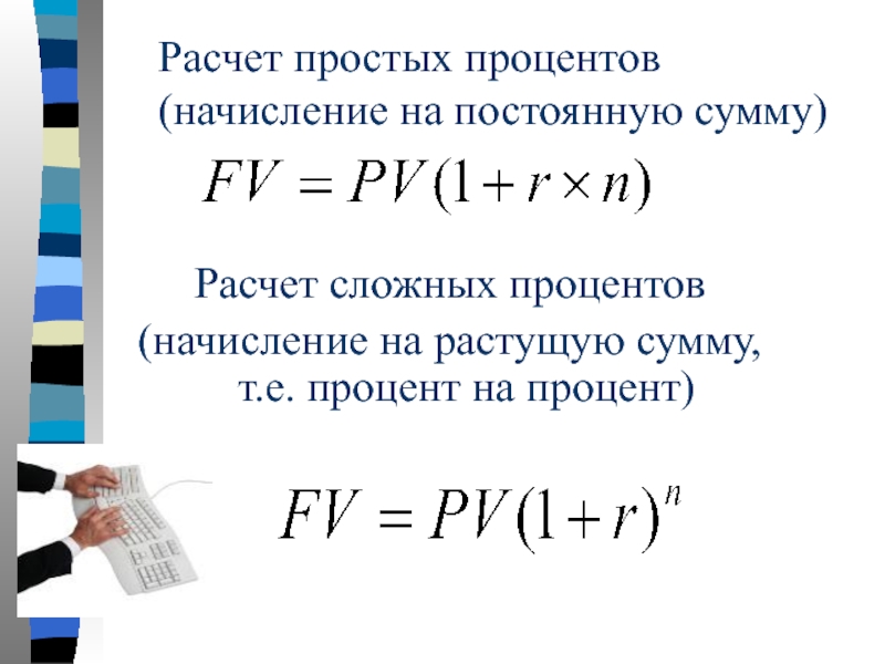 Являются ли равновеликими суммы начисления процентов по простой и сложной схеме