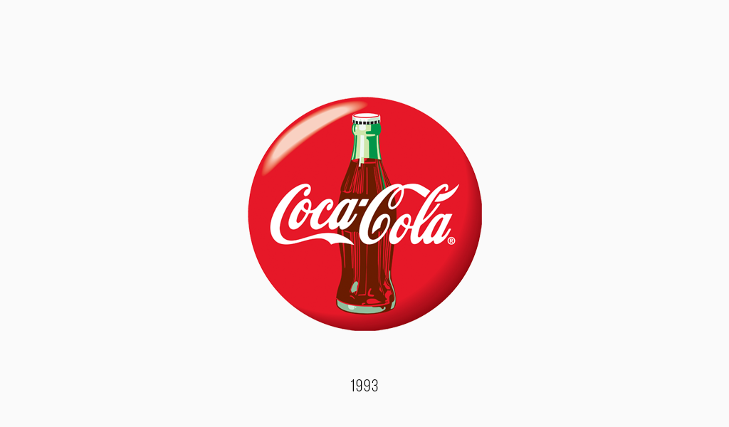 Логотип Кока-Кола, 1993