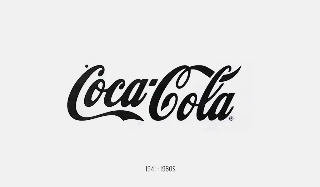 Логотип Кока-Кола, 1941