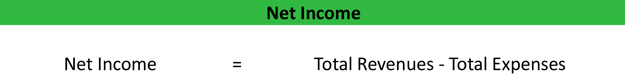 Net Income Formula
