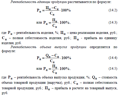 Определить цену единицы продукции формула